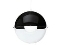 Koziol Orion valaisin, musta ja kirkas