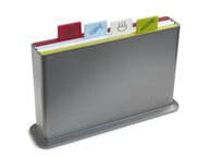 Joseph Joseph Index Advance monitoimileikkuulauta, pieni hopea