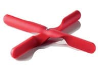 Audo Copenhagen Trivet Propeller pannunalunen, punainen
