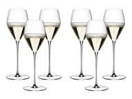 Riedel Veloce Samppanjalasi 6 kpl bonuspakkaus