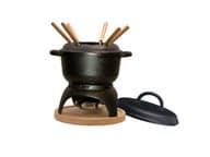 Ronneby Bruk Valurautainen Fondue-setti