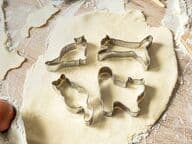 Kissamaiset keksimuotit, 4 kpl