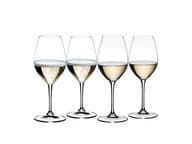 Riedel Wine Friendly White Wine/Champagne Valkoviinilasi, 4 kpl