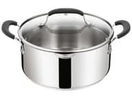 Tefal Jamie Oliver Quick & Easy Teräskattila lasikannella, 4,9 l