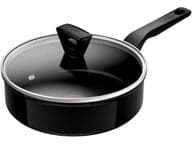 Tefal Renew Black Paistokasari lasikannella