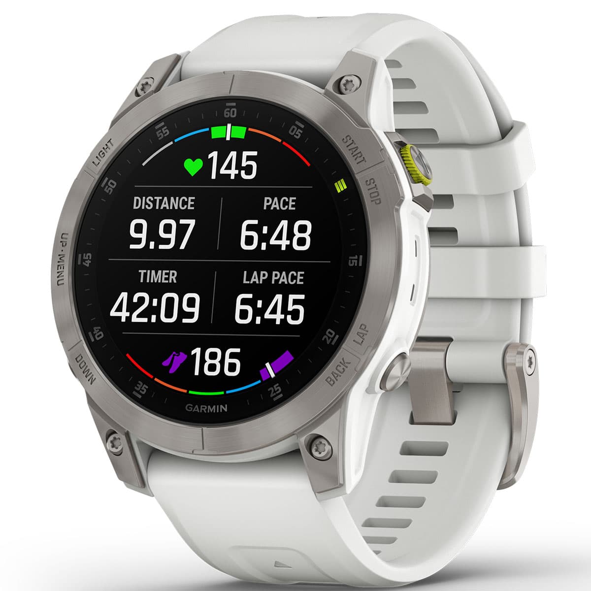 Garmin Epix (gen2) Sapphire White – AMOLED älykello 010-02582-21