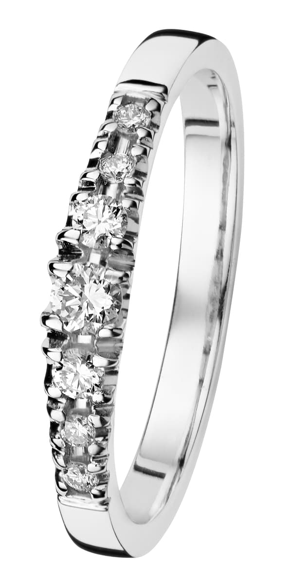 Kohinoor Cristal -timanttisormus (0.18ct) 033-244V-18