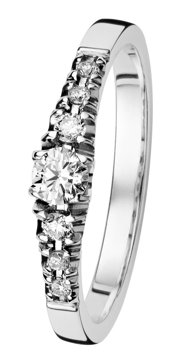 Kohinoor Cristal -timanttisormus (0.24ct) 033-244V-24