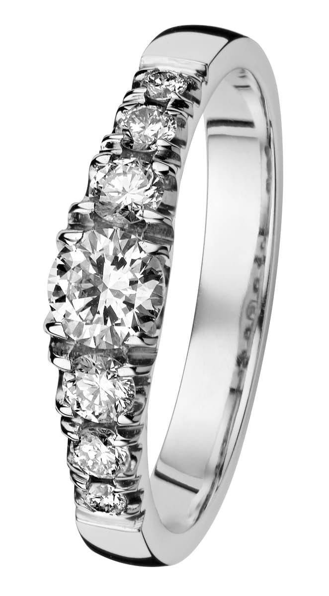 Kohinoor Cristal -timanttisormus (0.63ct) 033-244V-60
