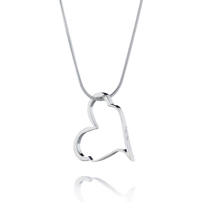 Efva Attling Crazy Heart On Chain -kaulakoru 11-100-00256/0000