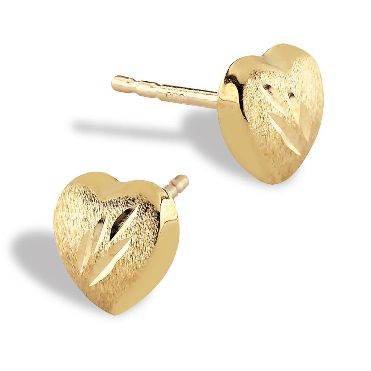 Kultaiset sydänkorvakorut 113031