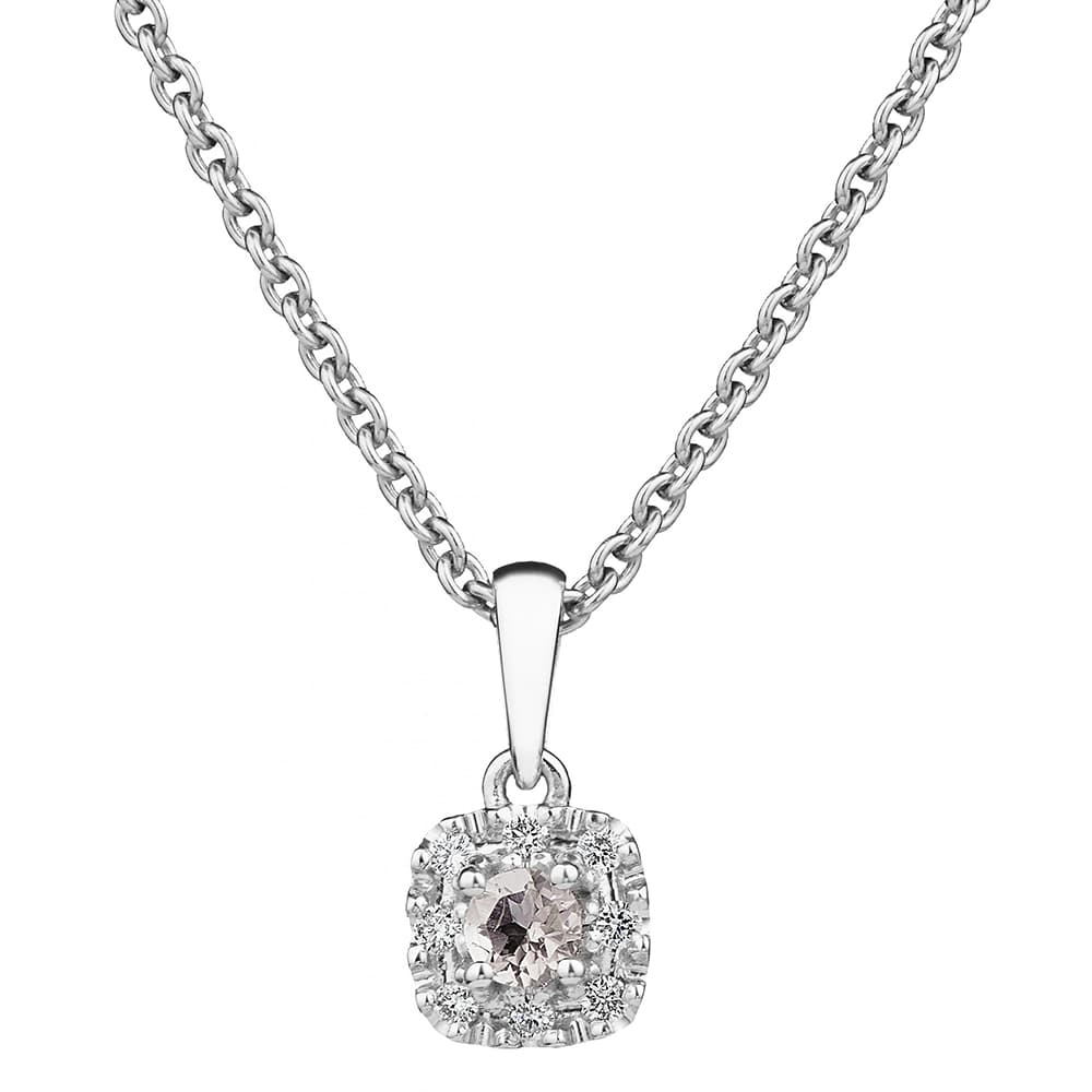 Kohinoor Valerie Cushion, morganiitti -timanttiriipus 123-263V-08MO