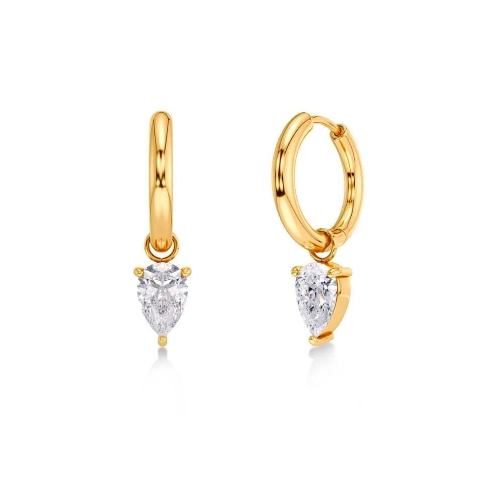 Edblad Arrow Hoops Gold korvakorut 131822
