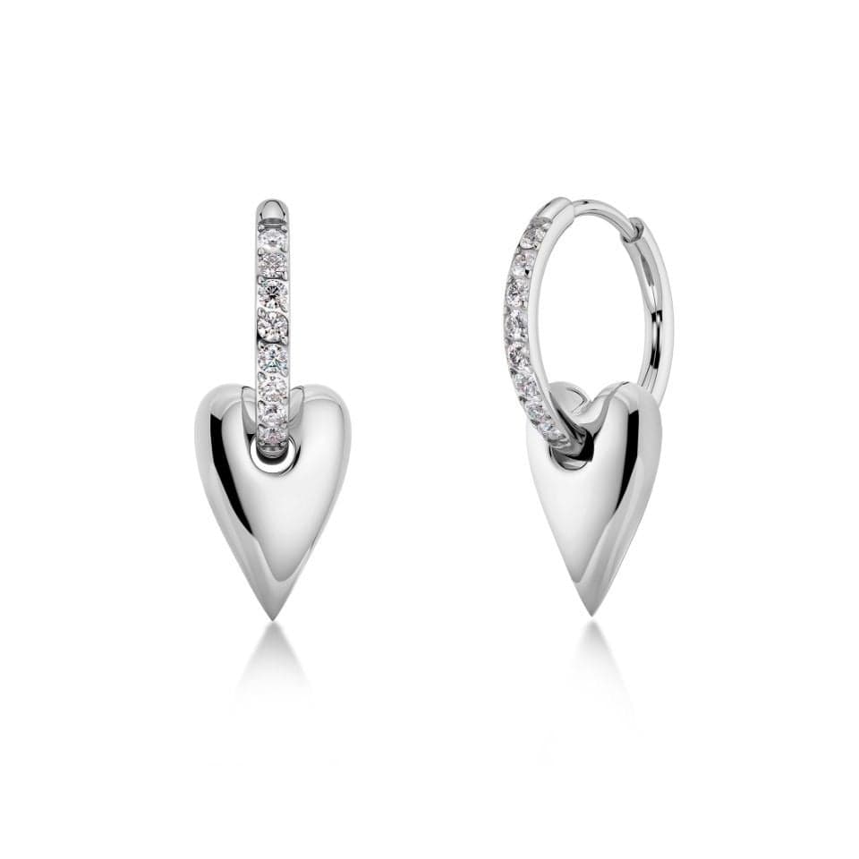 Edblad Amore Sparkle Hoops S Silver korvakorut 132230