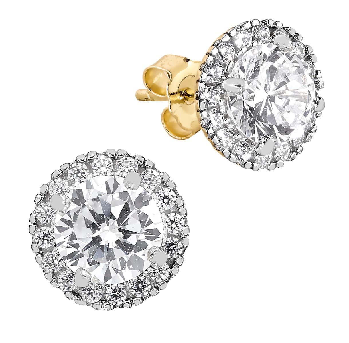 Kultaiset tappikorvakorut JE95580-CZ-YW-WPL