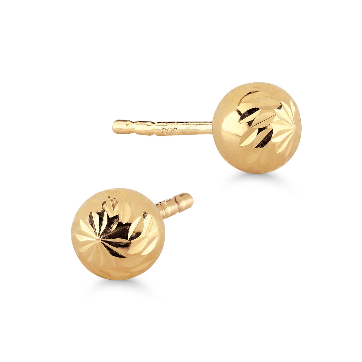 Kultaiset pallokorvakorut 4 mm 141131