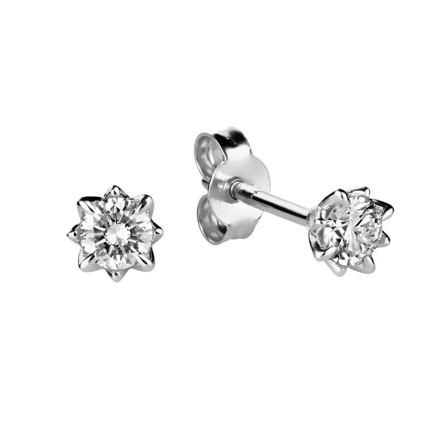 Kohinoor Rosa timanttikorvakorut 143-260V-20