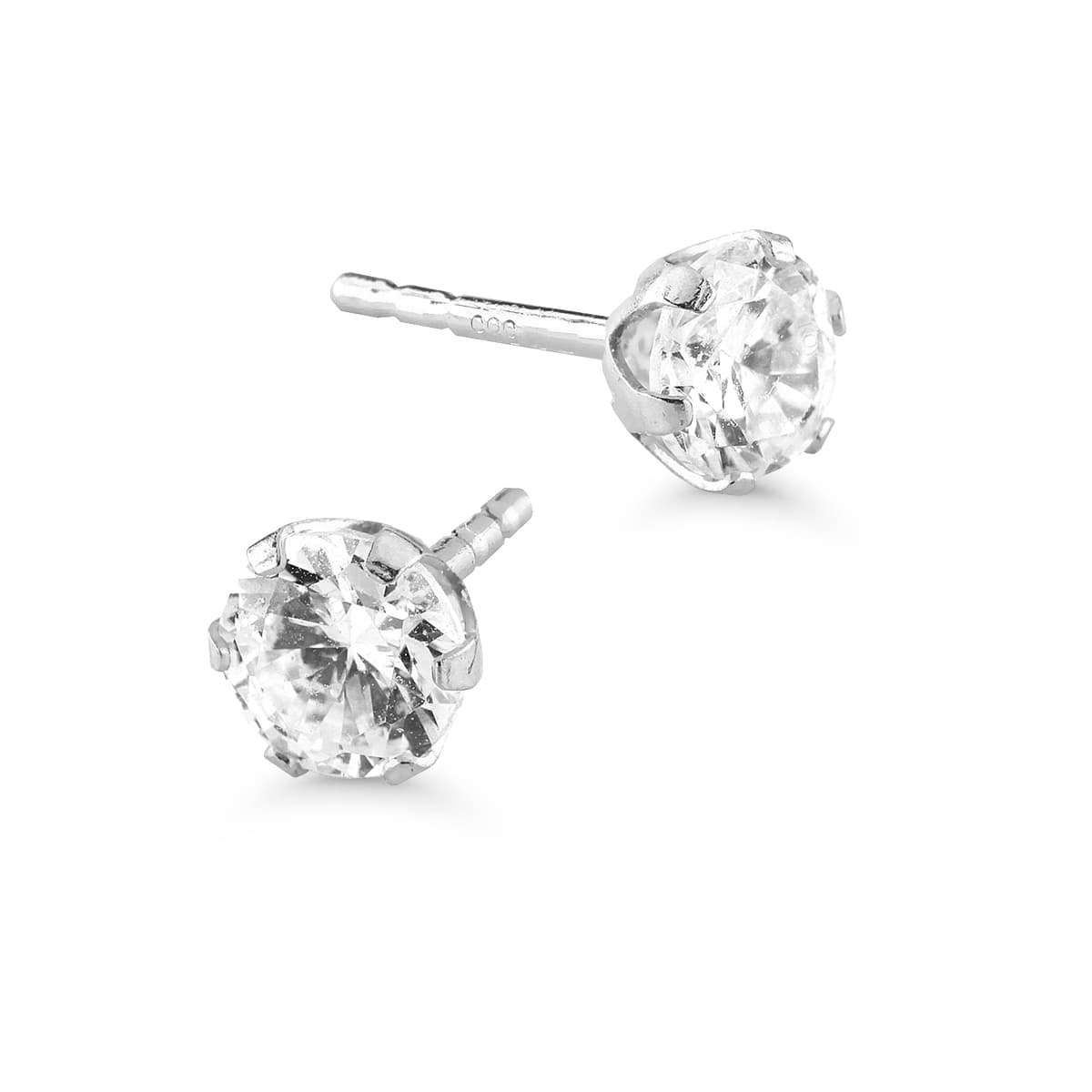 Valkokultaiset korvakorut 148981ZW