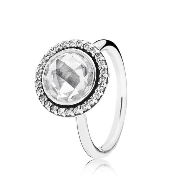 Pandora Brilliant Legacy Ring with Clear Zirconia sormus 190904CZ