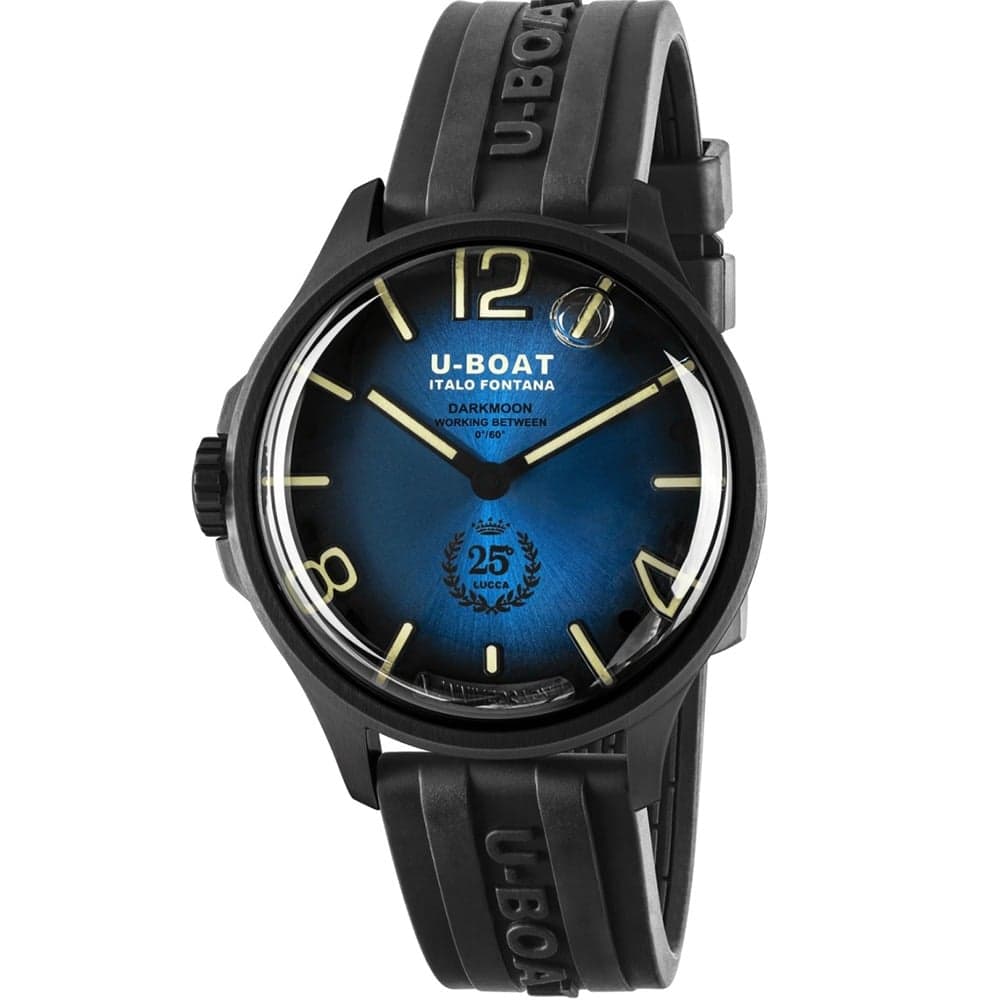 U-Boat Darkmoon 25 Anniversary Blue Soleil PVD 2028