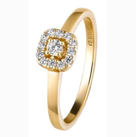 Romanssi Halo -timanttisormus 208-015 KK