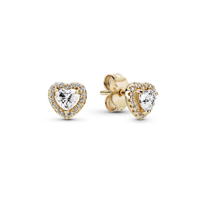 Pandora Elevated Heart 14K korvakorut 259137C01