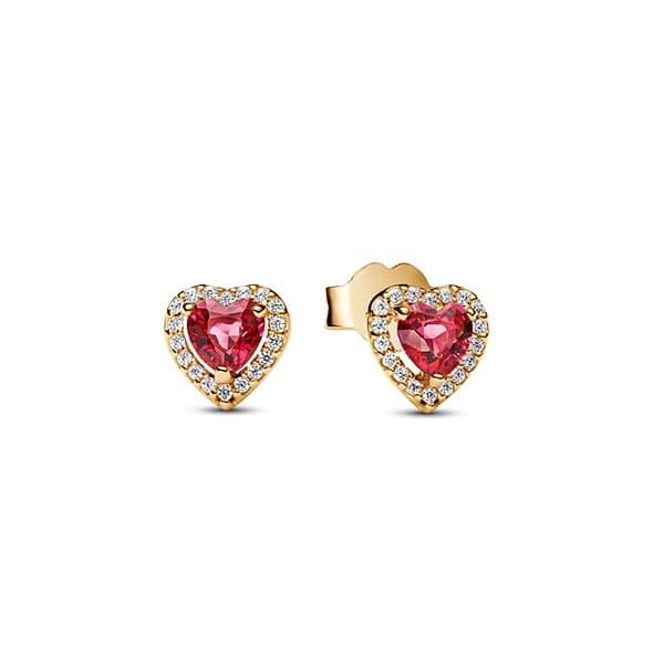 Pandora Elevated Heart Stud korvakorut 268427C02