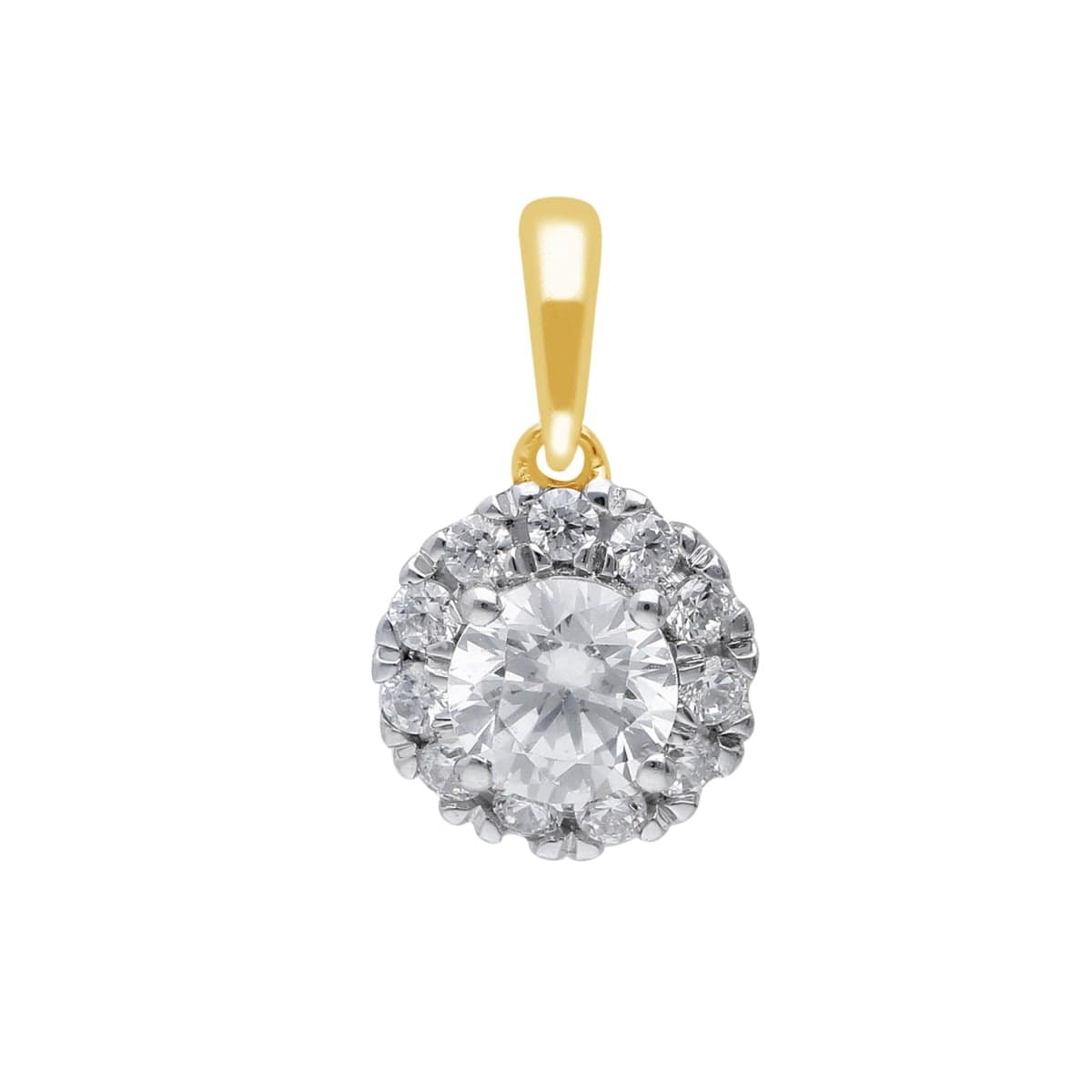 Brilliant Star laboratoriotimanttiriipus 0.50ct L-PN-74674-050 YG