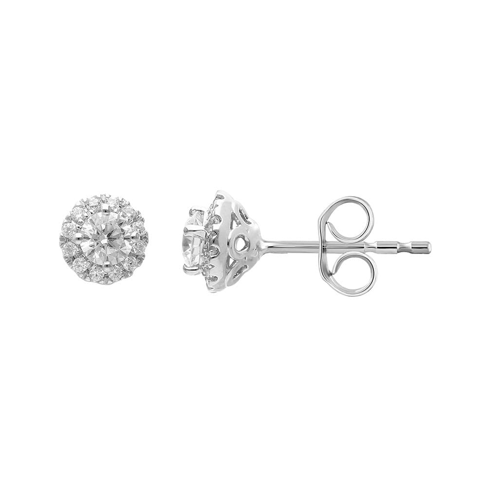 Brilliant Star laboratoriotimanttikorvakorut 0.75ct L-ER-74673-075 WG
