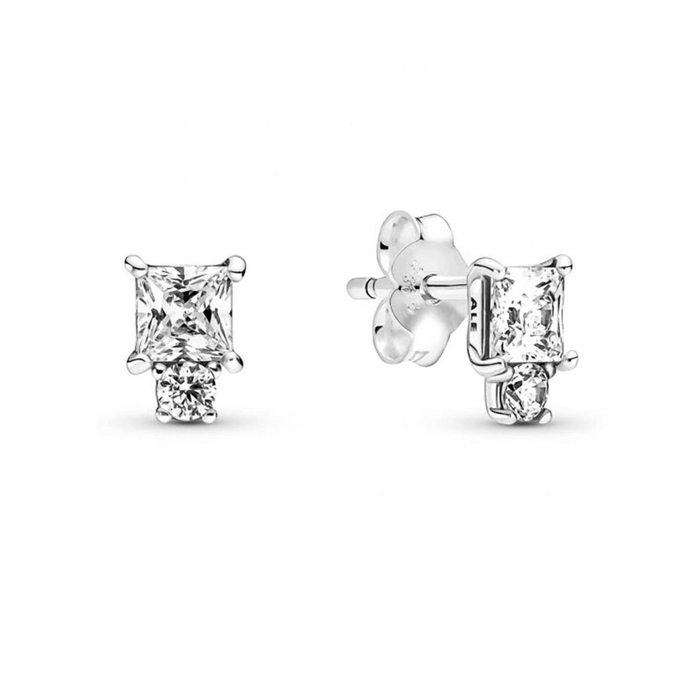 Pandora Round & Square -korvakorut 290036C01