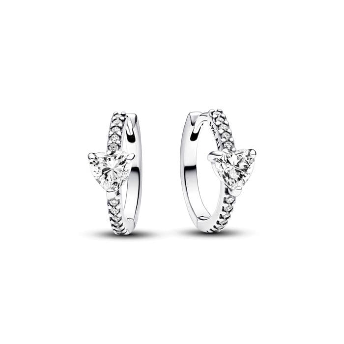 Pandora Sparkling Heart Hoop korvakorut 293101C01