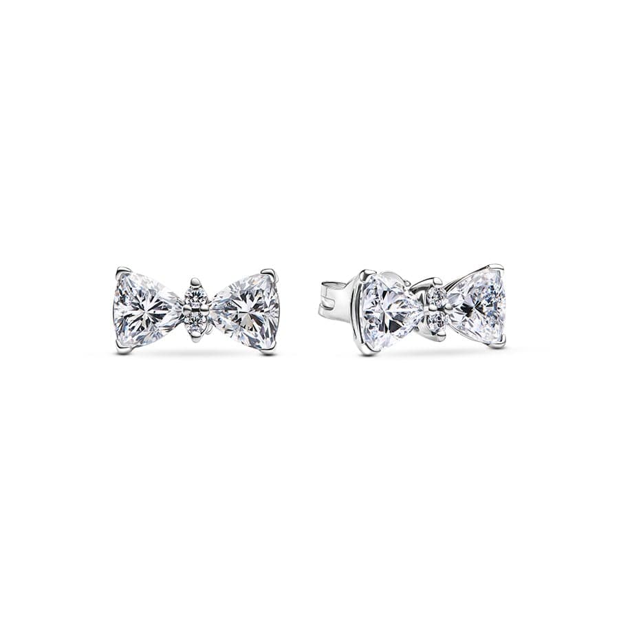 Pandora Sparkling Bow Stud korvakorut 293506C01