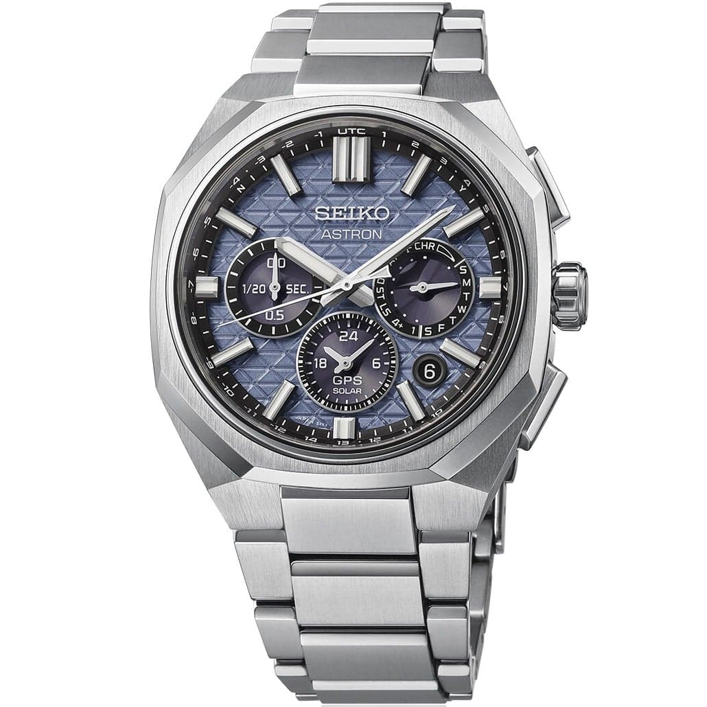 Seiko Astron GPS Solar Dual-Time Chronograph HAB001J1
