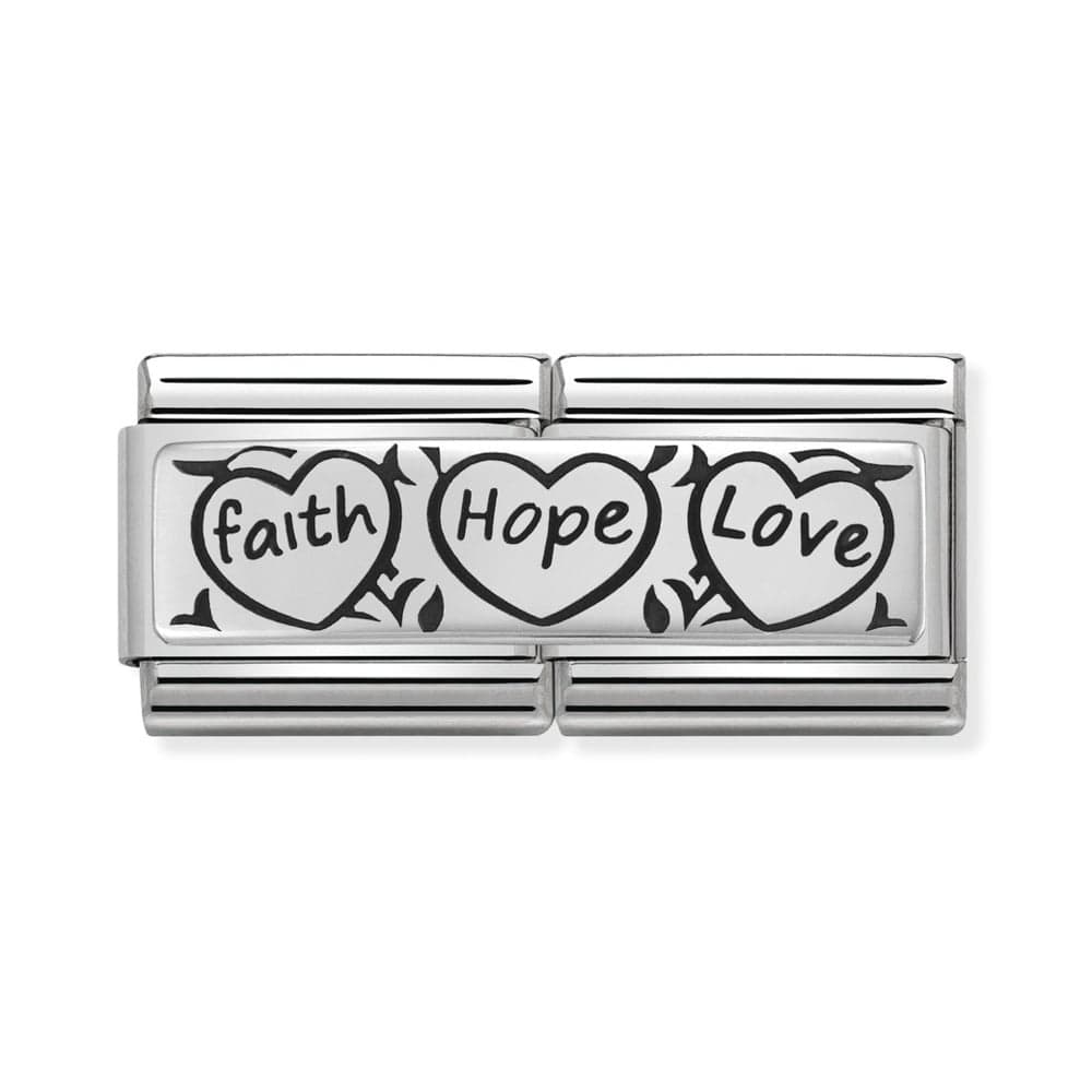 Nomination Classic Hopea Tuplapala Faith Hope Love 330710/11