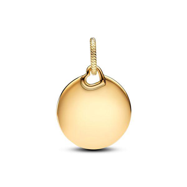Pandora Engravable Round Tag Dangle hela 368610C00