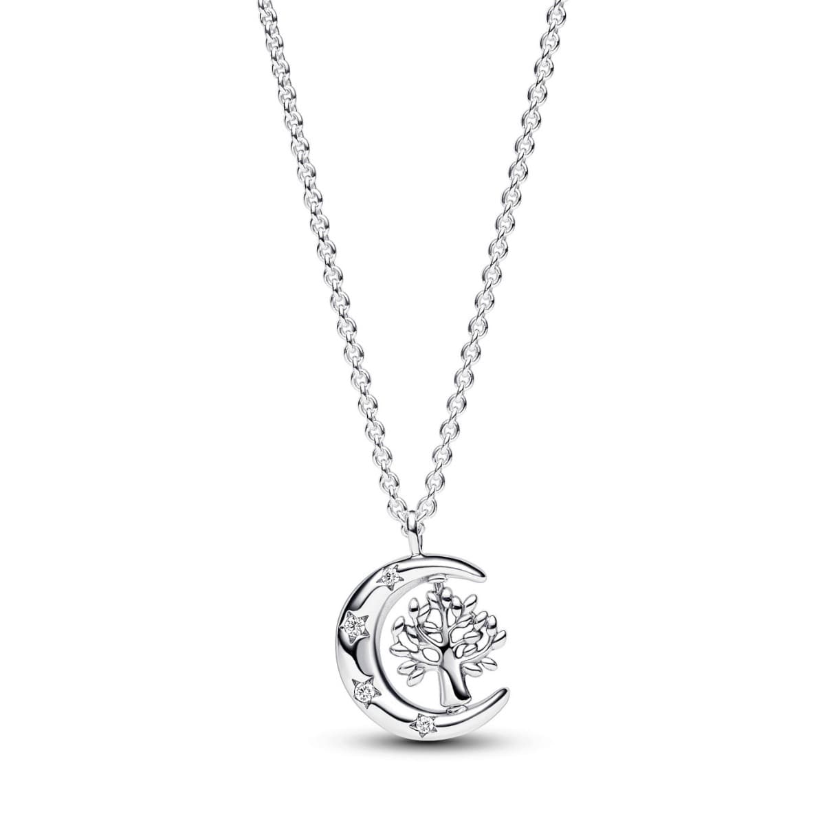 Pandora Moon & Spinning Tree of Life kaulakoru 50 cm 392992C01-50
