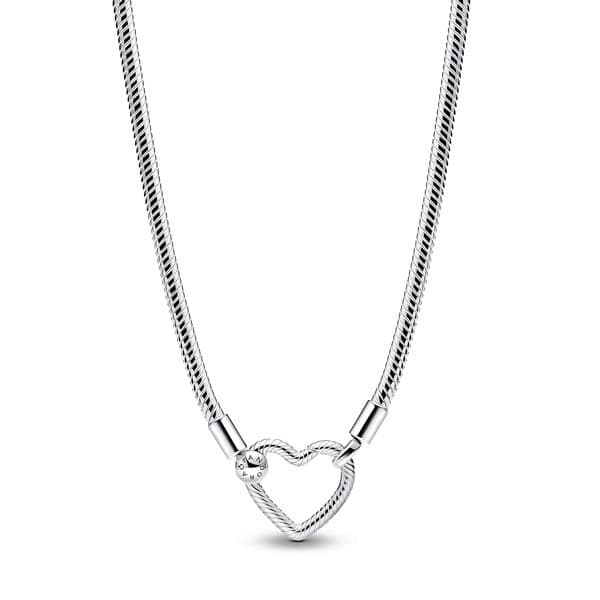 Pandora Heart Closure Snake Chain kaulakoru 393377C00-45