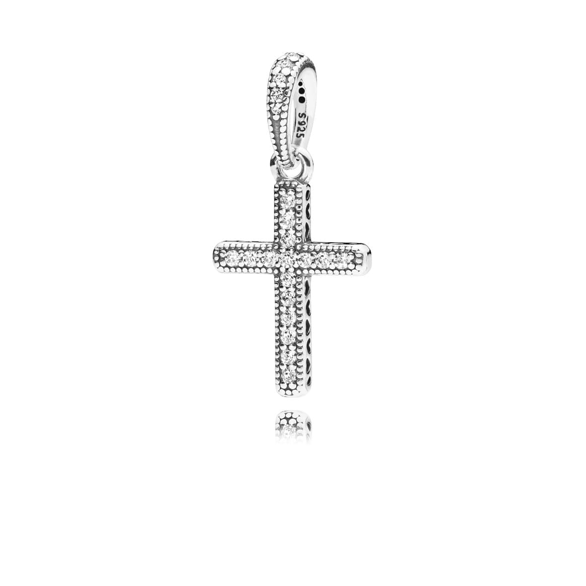 Pandora Cross Charm 397571CZ