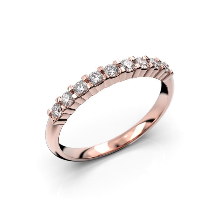 Festive Sophia Half Round timanttisormus 0,27ct 14-422-027-PK-HSI1