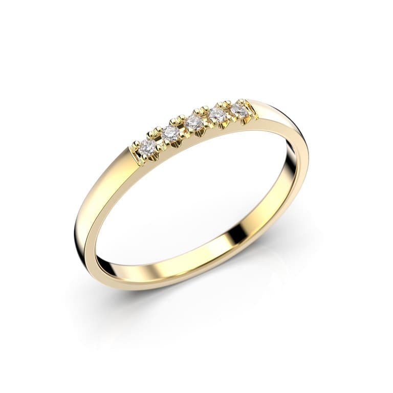 Festive Victoria timanttisormus 0,05ct 14-432-005-KK-HSI1