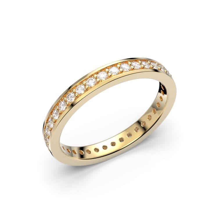 Festive Ariel Allianssi timanttisormus 0,37ct 14-498-037-KK-HSI1