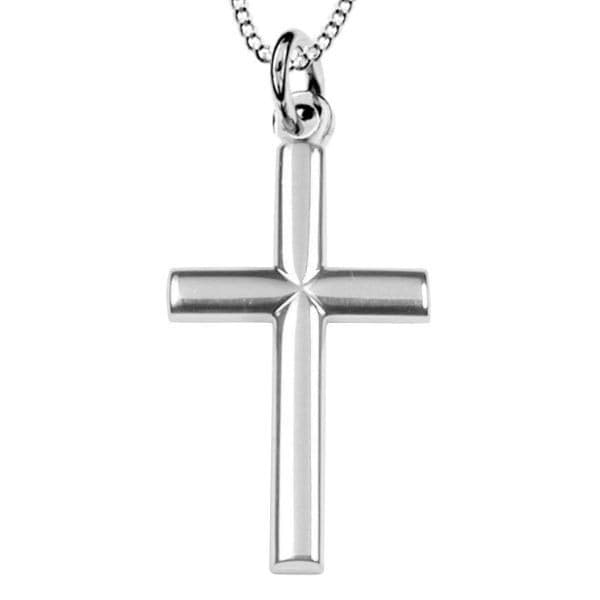 Hopeinen ristikaulakoru 502900000