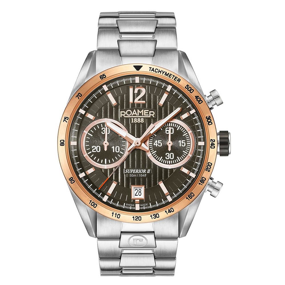 Roamer Superior Chrono II -rannekello 510902 49 64 50