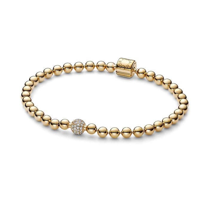 Pandora Beads & Pave rannekoru 21 cm 568342C01