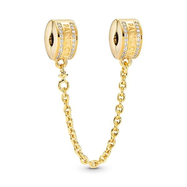 Pandora Logo Safety Chain Clip Charm turvaketju 768642C01-05