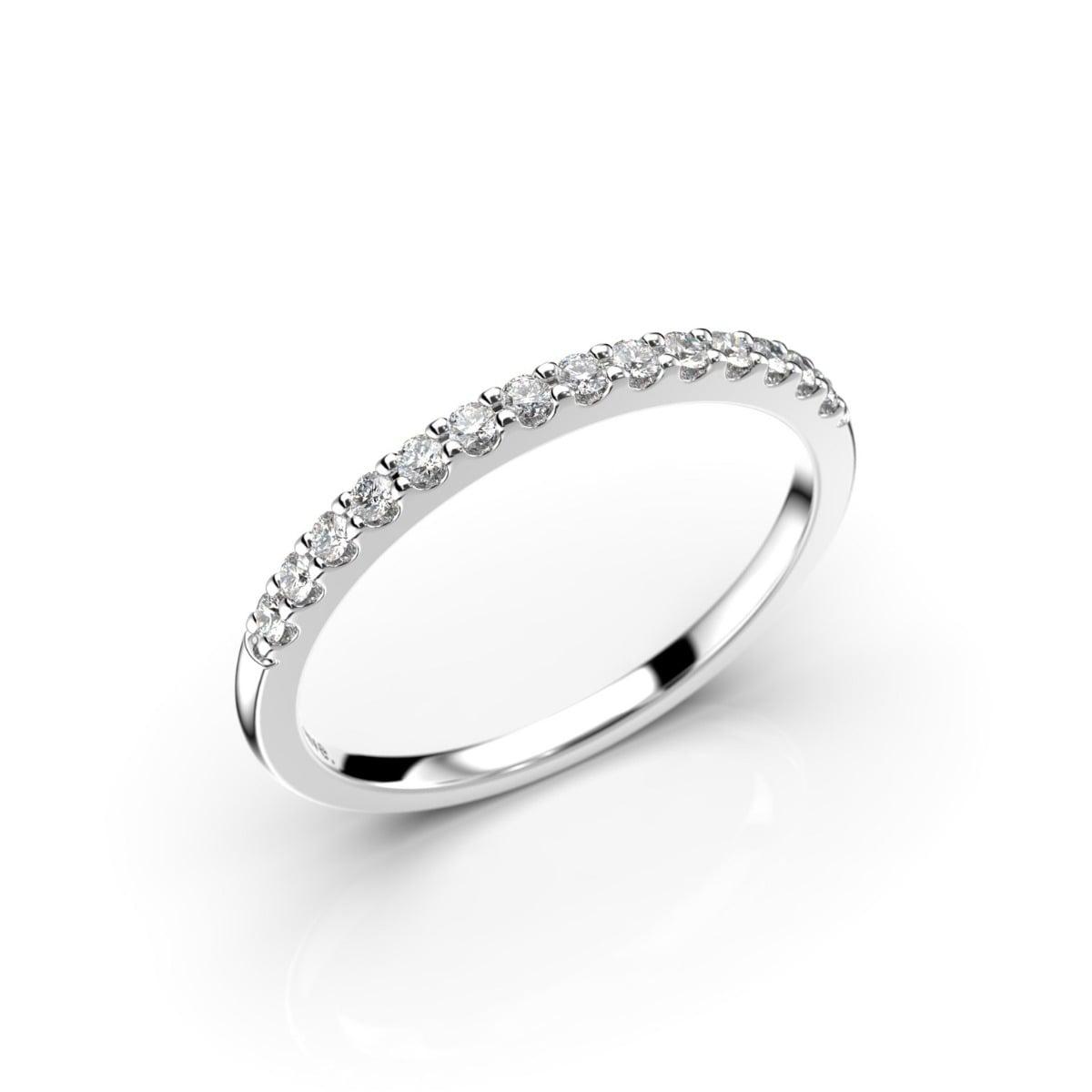Festive Jessica timanttisormus, platina 575-012-PT