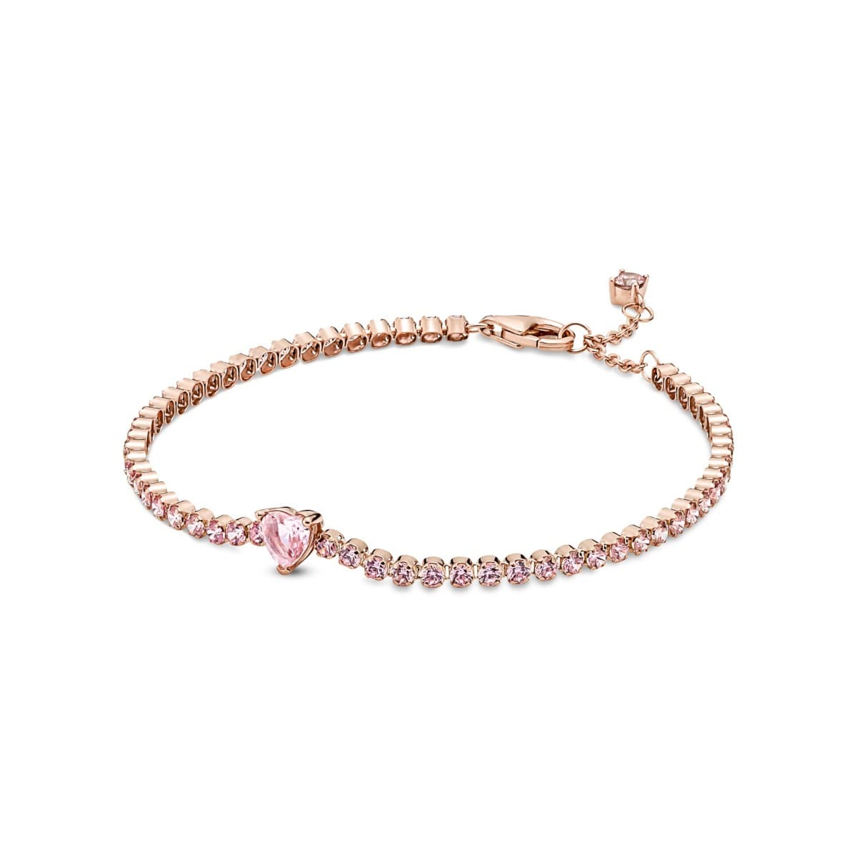 Pandora Rose Sparkling Heart Tennis rannekoru 16 cm 580041C01