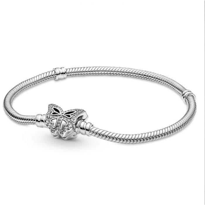 Pandora Butterfly Snake Chain rannekoru 17 cm 590782C01