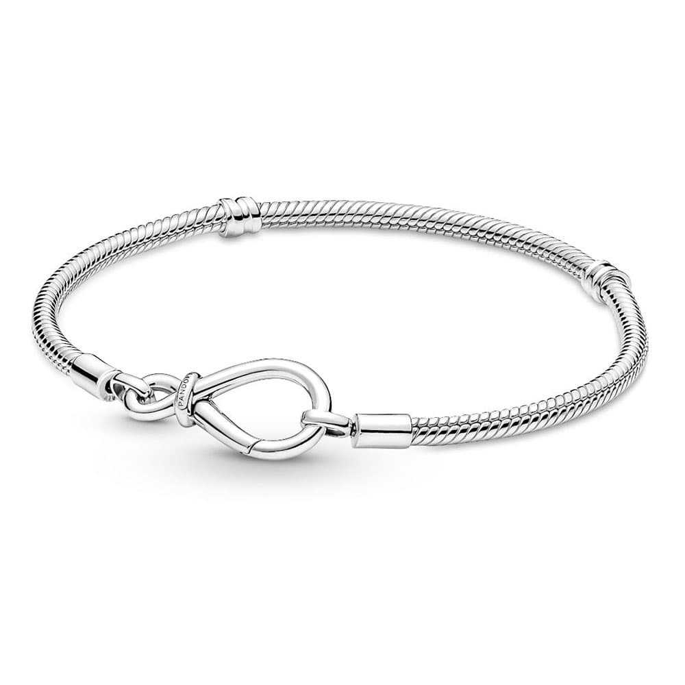 Pandora Moments Infinity Knot Snake Chain rannekoru 18 cm 590792C00