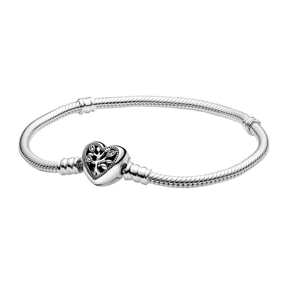 Pandora Moments Family Tree & Snake Chain -rannekoru 19cm 598827C01